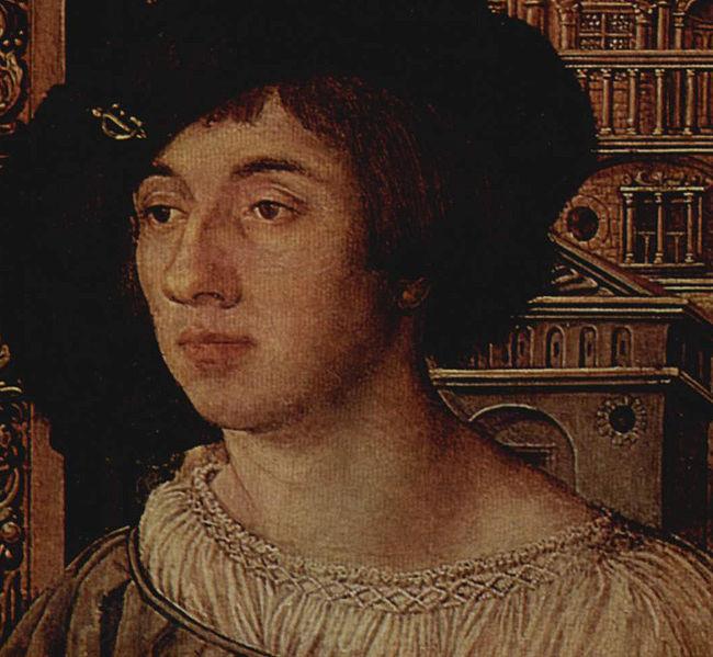 Ambrosius Holbein Portrat eines jungen Mannes Norge oil painting art